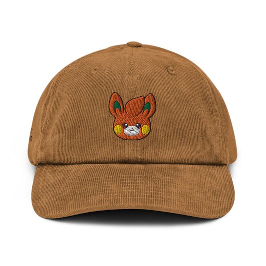 Pawmi Embroidered Corduroy hat